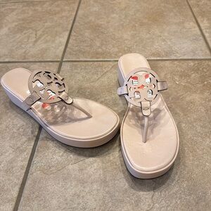 Tory Burch Miller Platform Wedge Flip Flop